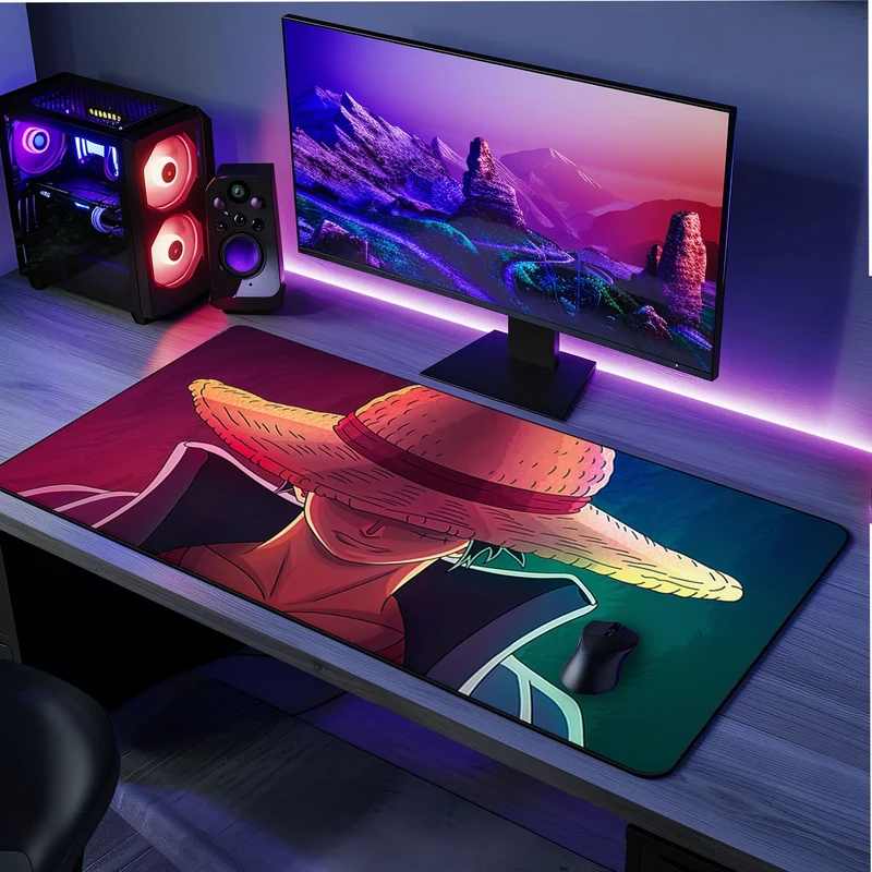 Tapis de souris ONE PIECE - Luffy chapeau