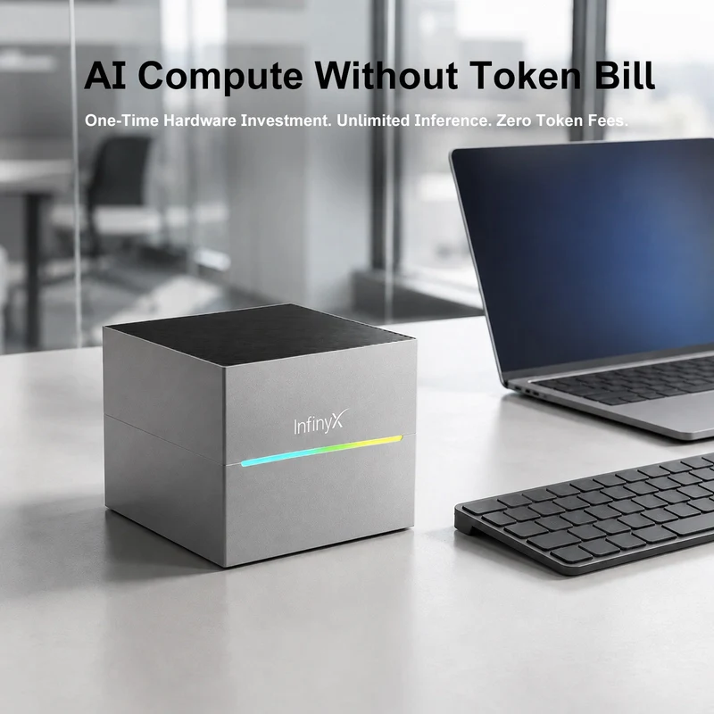 Z-EDGE InfinyX X1 Enterprise AI Workstation - Powered by NVIDIA Blackwell Jetson Thor, 2070 TFLOPS, 128GB Unified Memory, Private AI Appliance with Liquid Cooling & AI Agent OS (OEM Customization Ready)