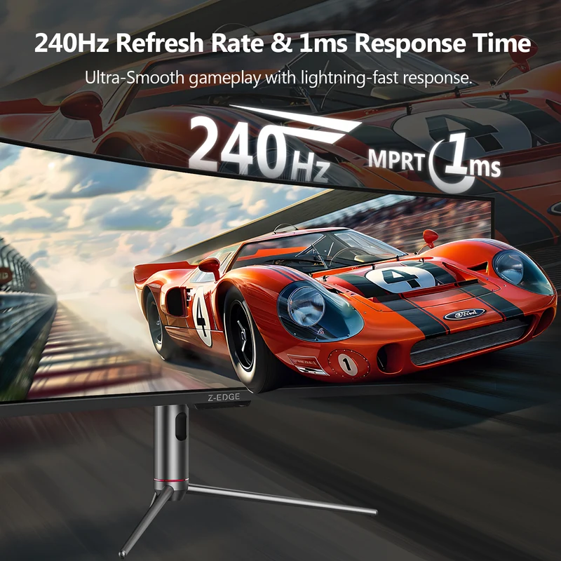 Z-EDGE UG49P 49" 240Hz DQHD Curved Gaming Monitor