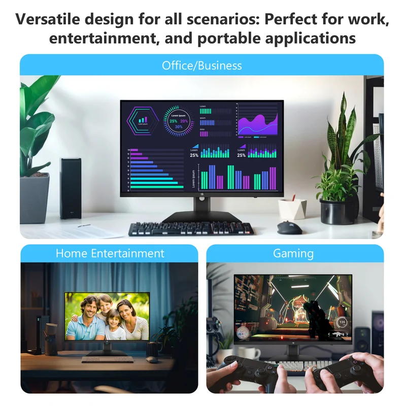 Z-EDGE U27P4K 27" 4K IPS Panel Office Monitor