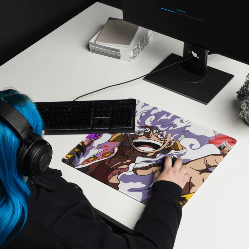 Tapis De Souris Carré Manga Guerrier Du Chaos