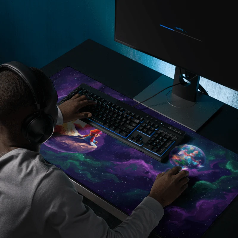 Tapis De Souris Gamer Galaxie Cosmique