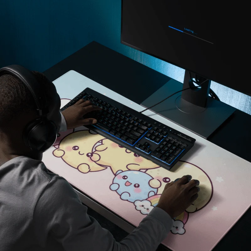 Tapis De Souris Kawaii Univers Céleste