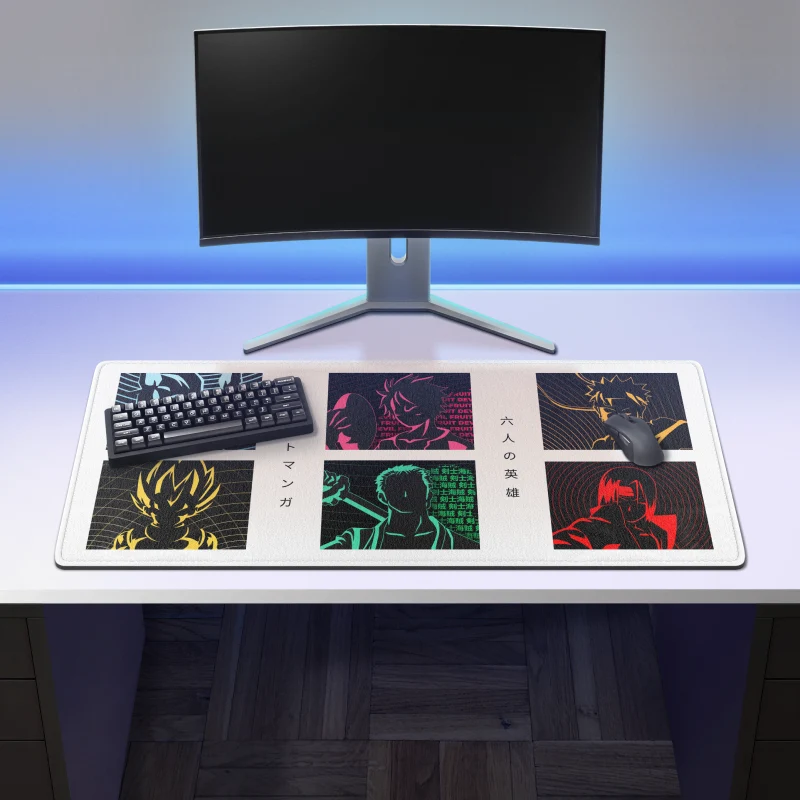 Tapis de Souris "Héros d'Animés"