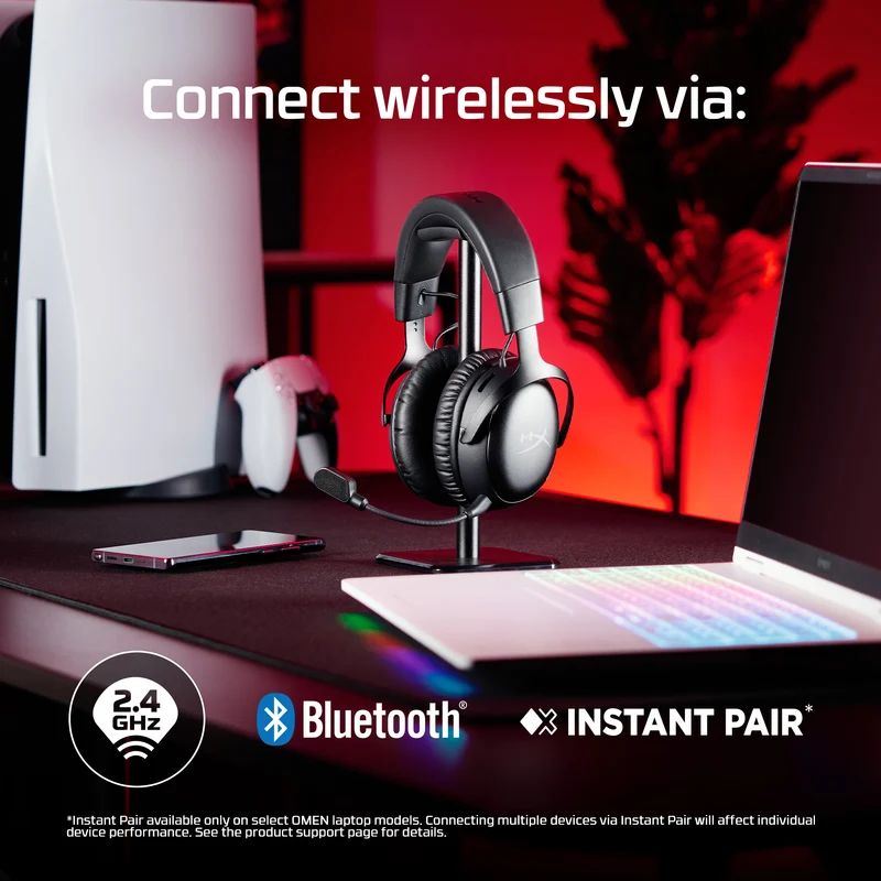 HyperX Cloud III S Wireless – Casque gaming sans fil