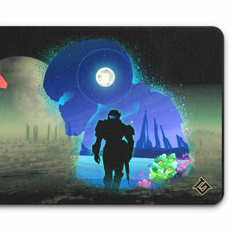 Tapis de Souris "Spartan VS Covenant"