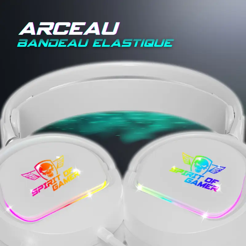 Casque Gamer PRO-H6 Artic