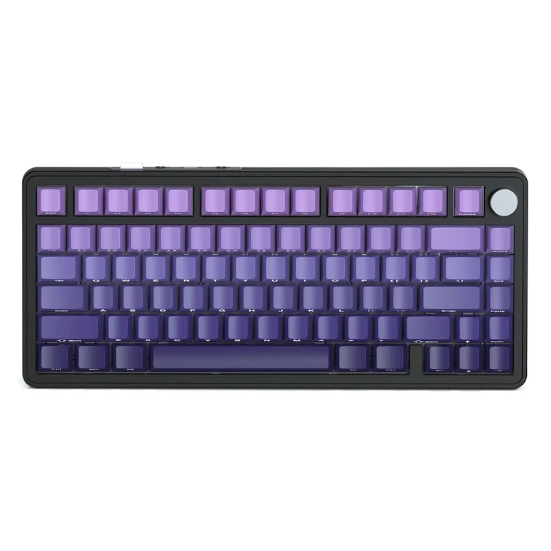 Clavier Gamer Sans Fil Violet Dégradé Qwerty