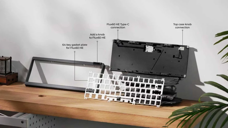 MELETRIX ZOOM64 MECHANICAL / MAGNETIC KEYBOARD KIT