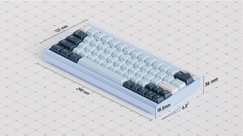 MELETRIX ZOOM64 MECHANICAL / MAGNETIC KEYBOARD KIT
