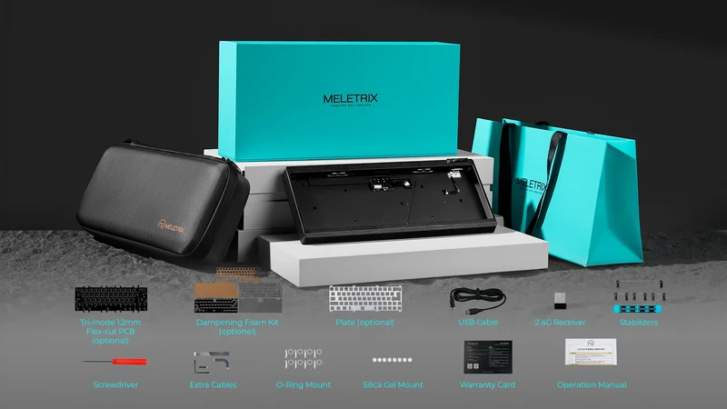 MELETRIX ZOOM64 MECHANICAL / MAGNETIC KEYBOARD KIT
