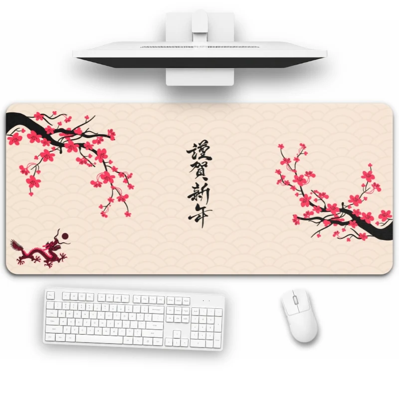 Tapis de Souris "Fleurs de Cerisier Japonais"