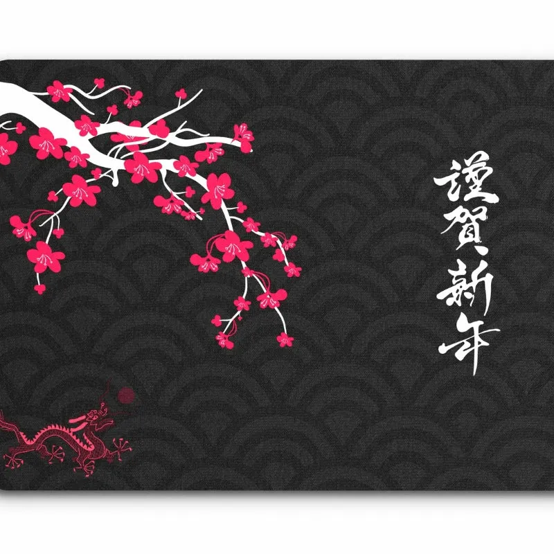Tapis de Souris "Fleurs de Cerisier Japonais"