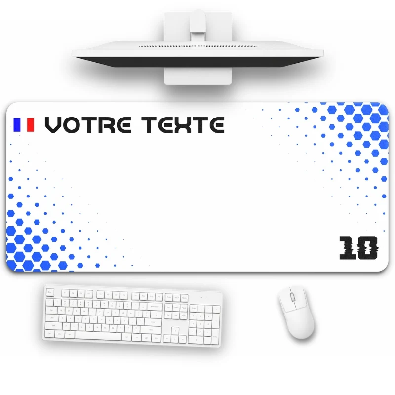 Tapis de Souris Personnalisé E-SPORT (Blanc)