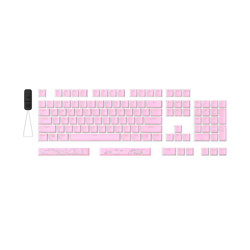 HyperX Pudding Keycaps 2 - Ensemble de touches complet - PBT