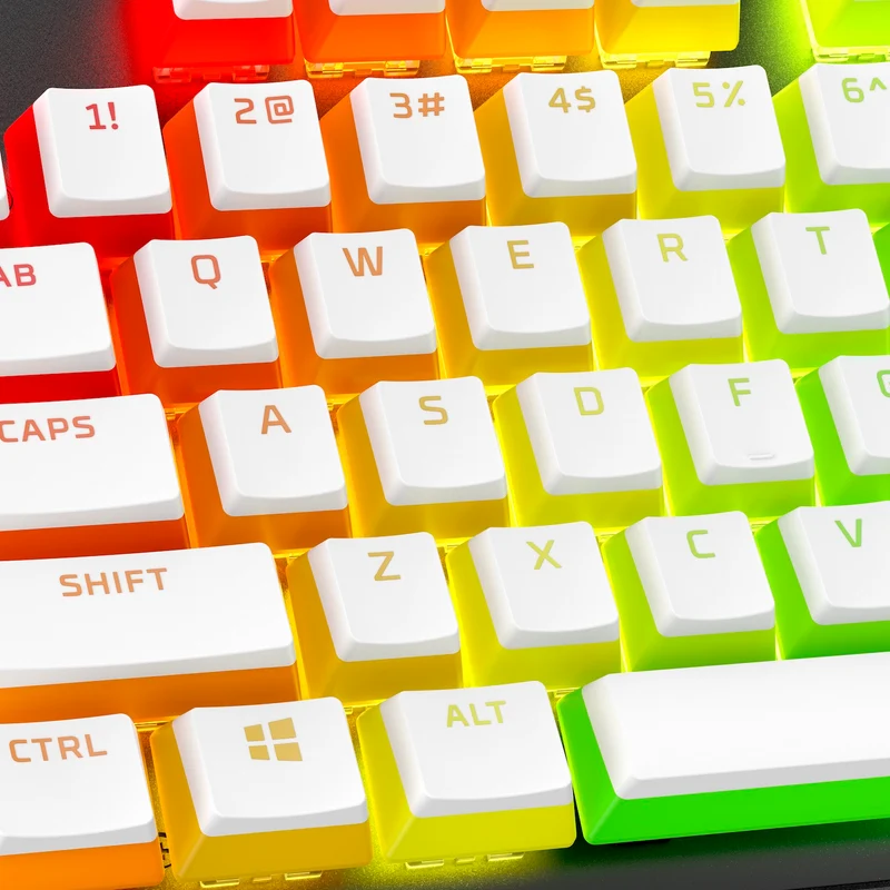 HyperX Pudding Keycaps 2 - Ensemble de touches complet - PBT