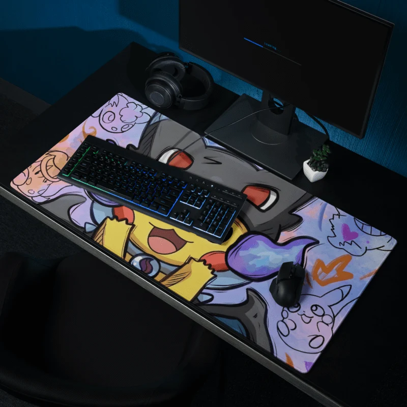 Tapis De Souris Gamer Fantôme Électrique