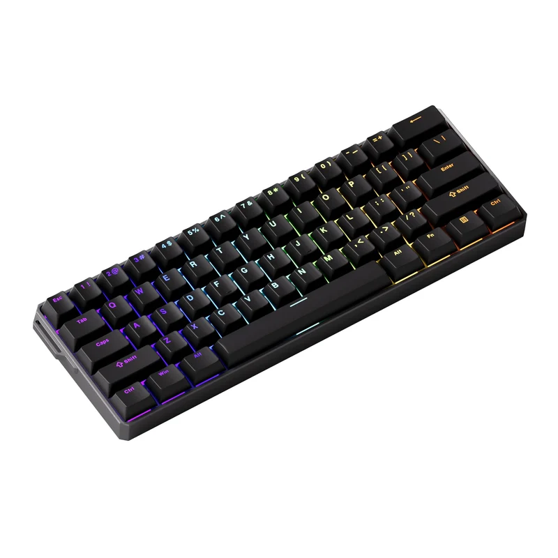 MonsGeek FUN60 ULTRA TMR Wireless ANSI US Black