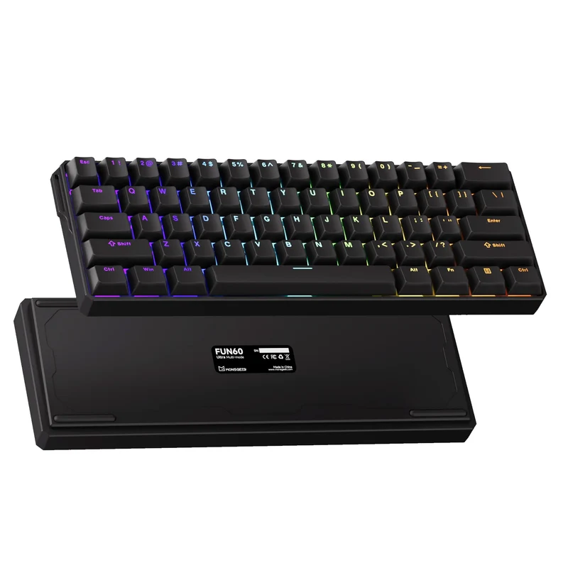 MonsGeek FUN60 ULTRA TMR Wireless ANSI US Black