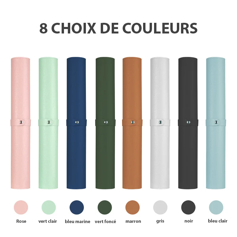 Tapis de souris XXL cuir noir