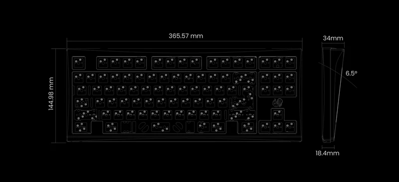 KBDFANS ONIBI MECHANICAL KEYBOARD KIT