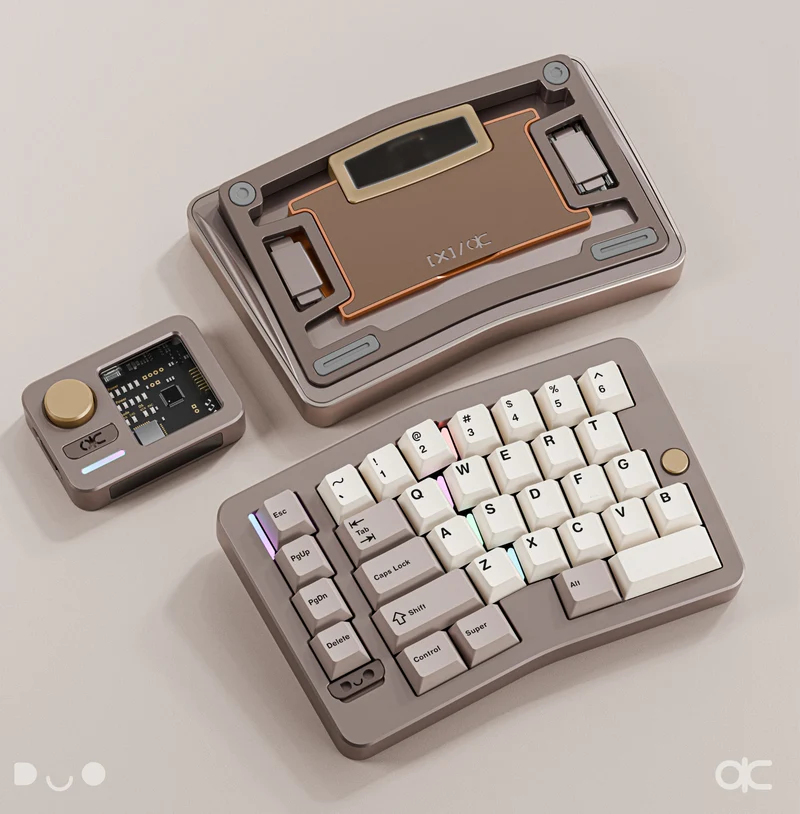 QK ALICE DUO MECHANICAL KEYBOARD KIT