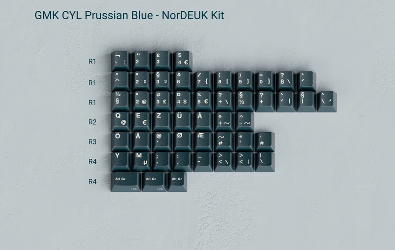 GMK CYL PRUSSIAN BLUE