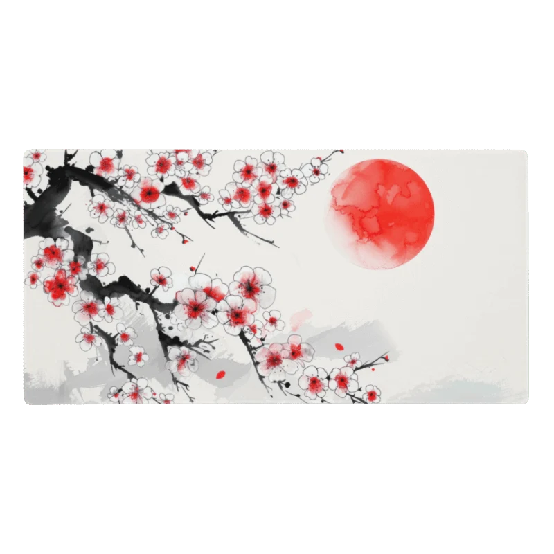 Tapis de Souris Japonais Cerisiers