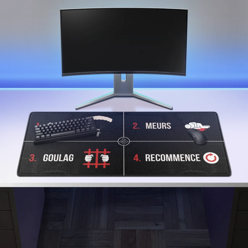 Tapis de Souris "Je suis nul aux Battle Royales"
