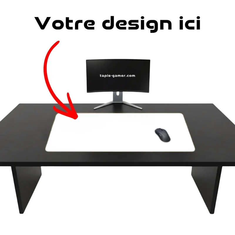 Tapis de Souris Personnalisé (80 x 30 cm)