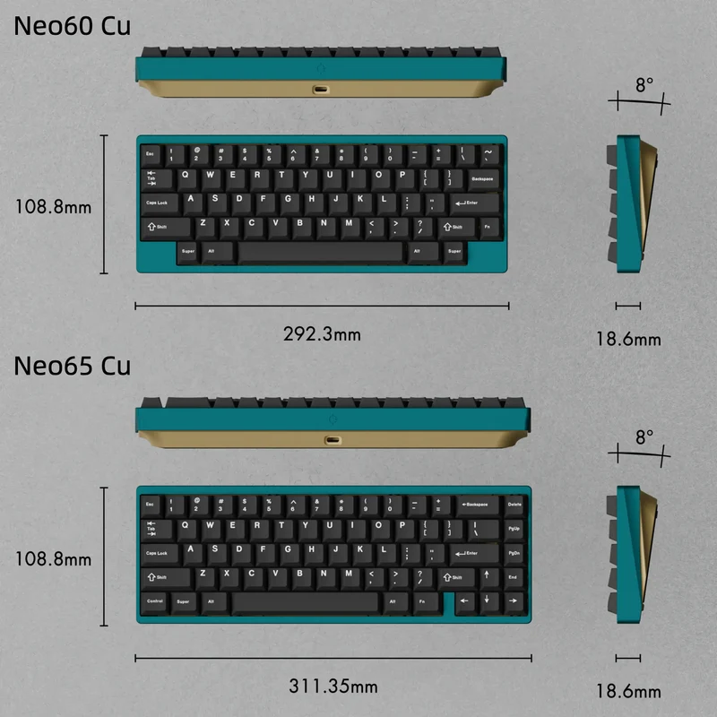 [IN STOCK] NEO60 CU MECHANICAL KEYBOARD