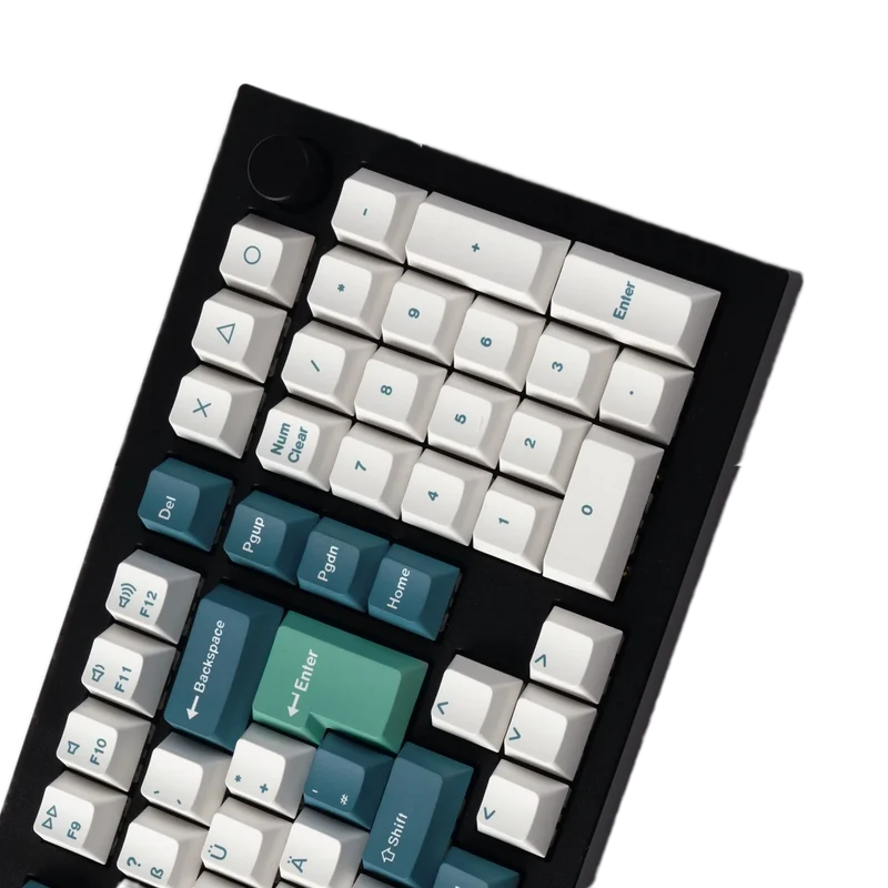 KEYCHRON WHITE MINT KEYCAP SET