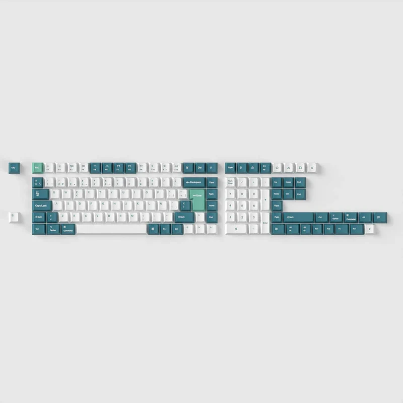 KEYCHRON WHITE MINT KEYCAP SET