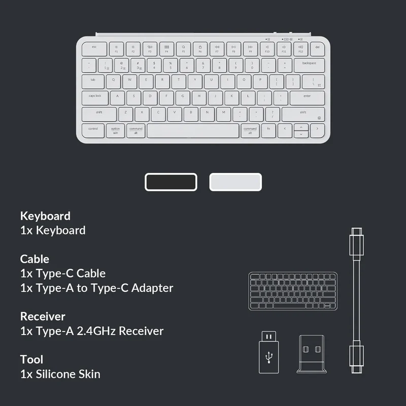 KEYCHRON B1 PRO WIRELESS KEYBOARD