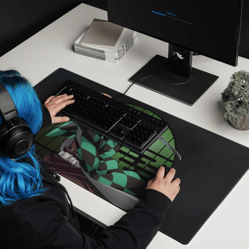 Tapis De Souris Manga Démon Guerrier Haori