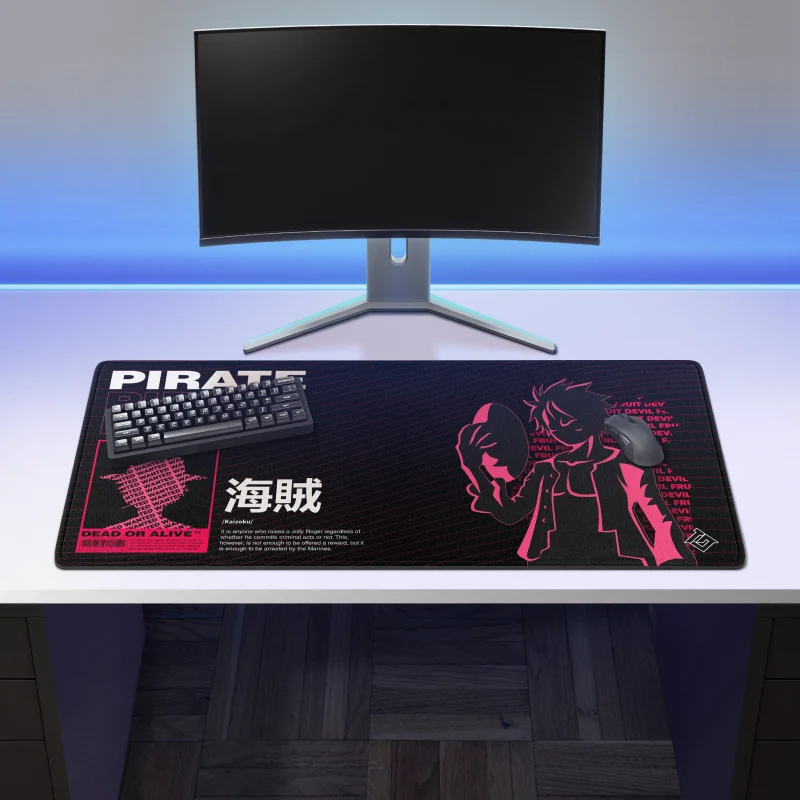 Tapis de Souris "Le Pirate au Chapeau de Paille"