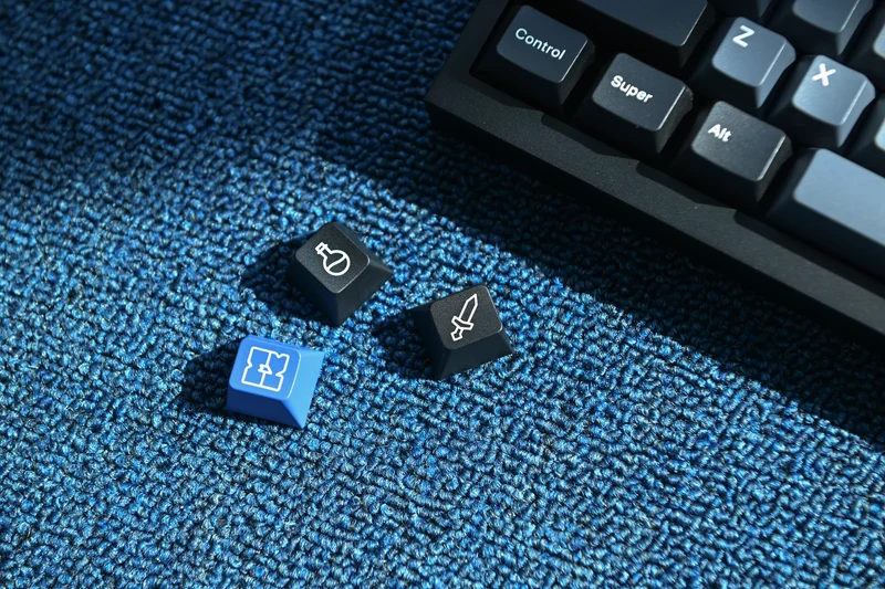 KAP DISCONNECTED DARK KEYCAPS