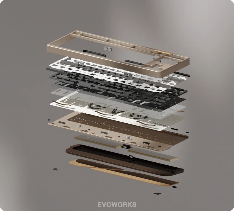 QWERTYKEYS EVO80 MECHANICAL KEYBOARD