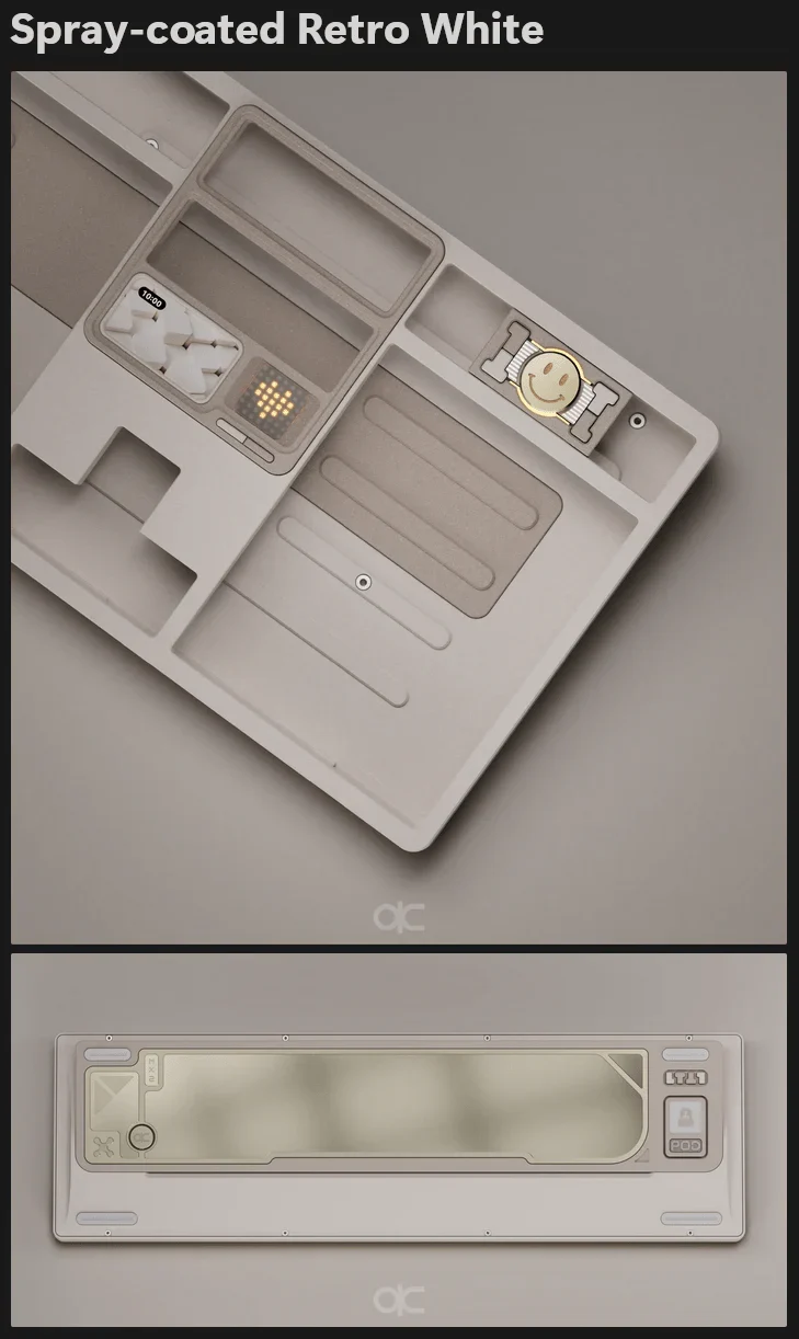 [PRE-ORDER] QK101 CUSTOM MECHANICAL KEYBOARD KIT