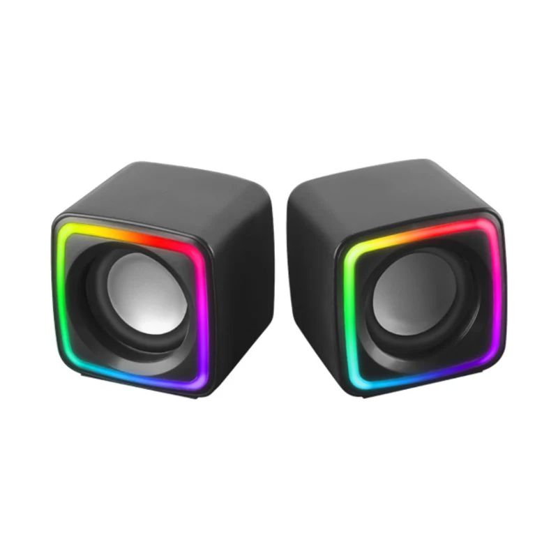 Enceintes Gaming Cube RGB - Promotion