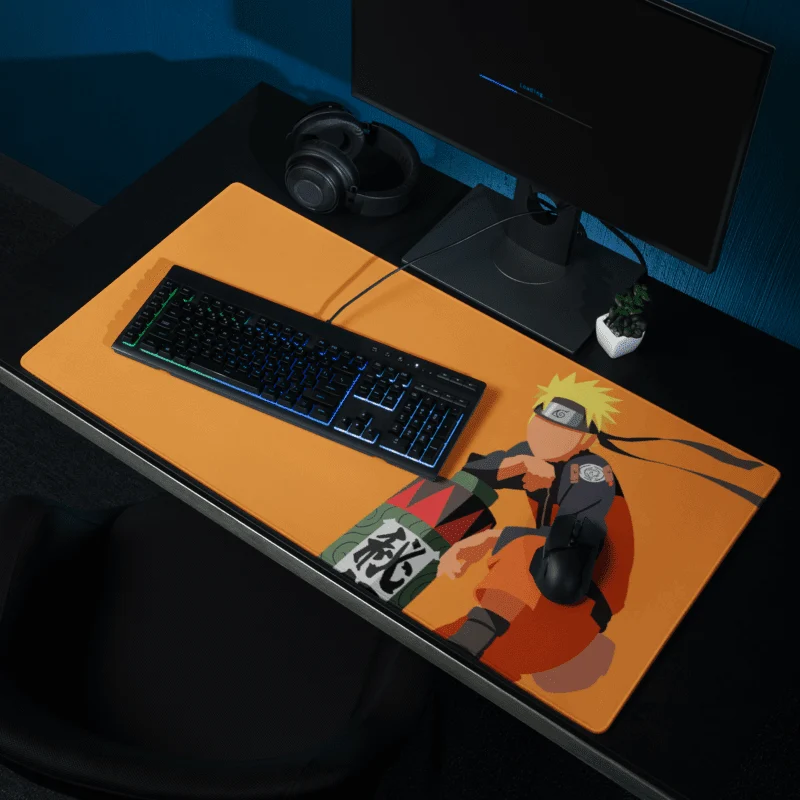 Tapis De Souris Anime Ninja Orange