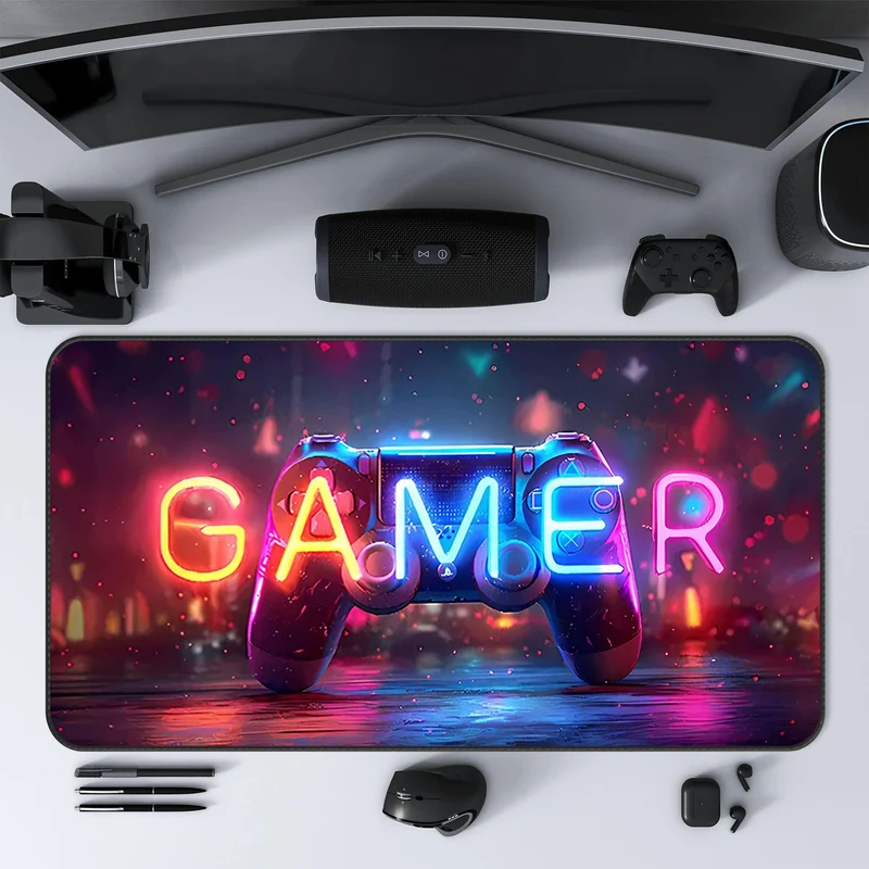 Tapis de souris XXL Gamer Neon