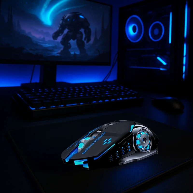 🖱️ Souris Gaming RGB sans fil