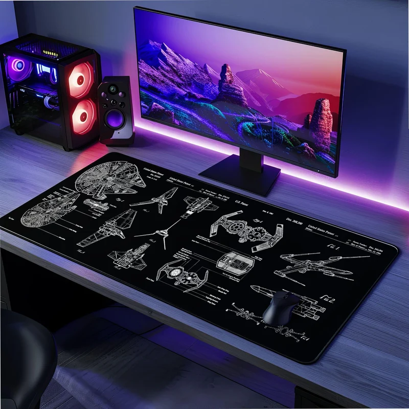 Tapis de souris VAISSEAU SPACIAL