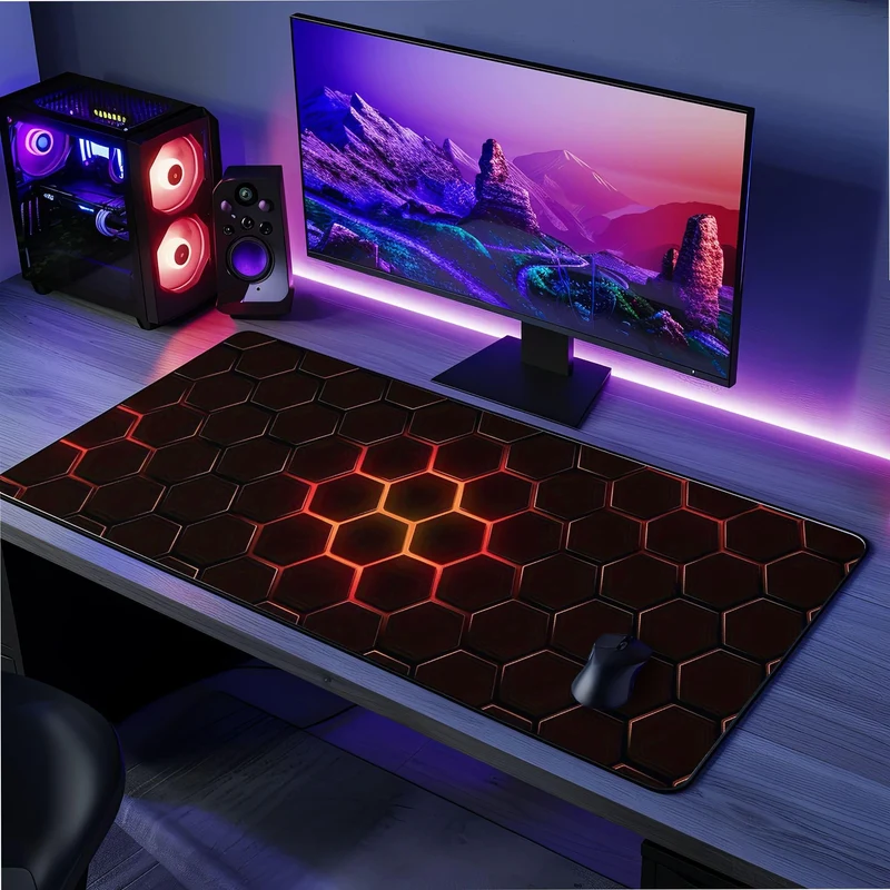 Tapis de souris HexaGlow