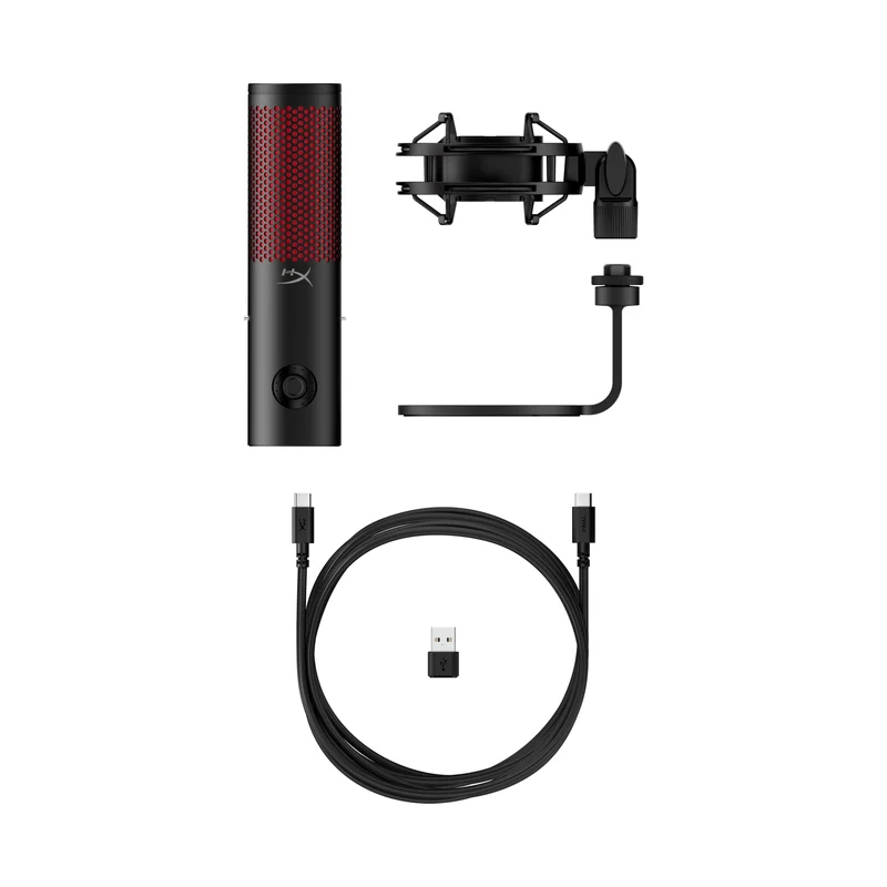 HyperX QuadCast 2 – Microphone USB – Éclairage RGB