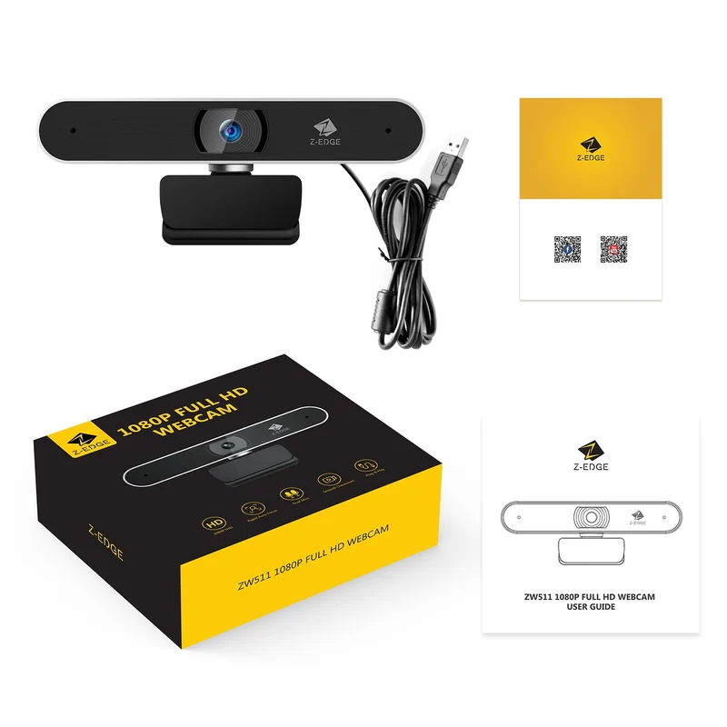 ZW511 Full HD 1080P Webcam 2.0 Mega pixels
