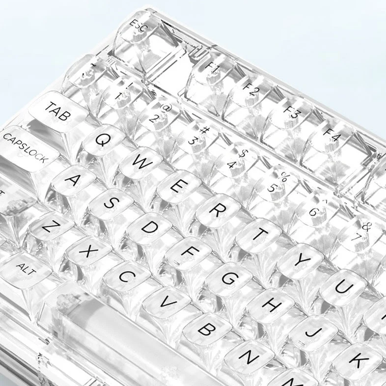 Clavier Mecanique Transparent RBG sans fil