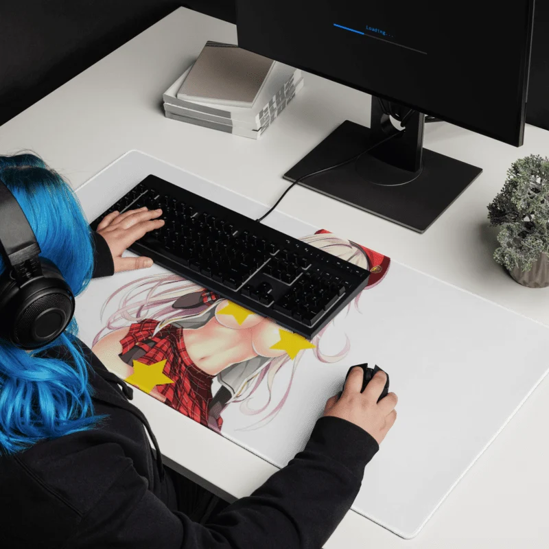 Tapis de Souris Hentai Anime Uniforme