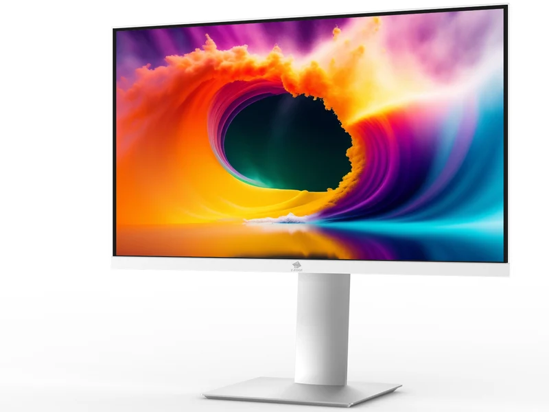Z-EDGE U27I4K 27" 4K IPS Monitor, Adjustable Stand, 90 Degree Rotation